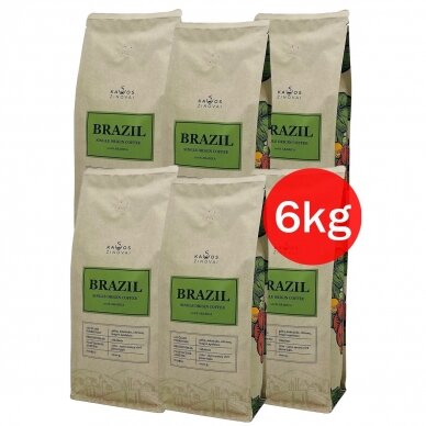 Kavos Pupelės Brazil Single Origin, 6 kg