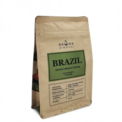Kavos Pupelės Brazil Single Origin, 250 g
