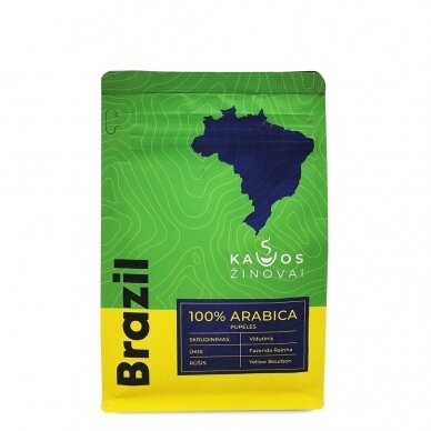 Kavos pupelės Brazil Yellow Bourbon Fazenda Rainha, 250 g 1