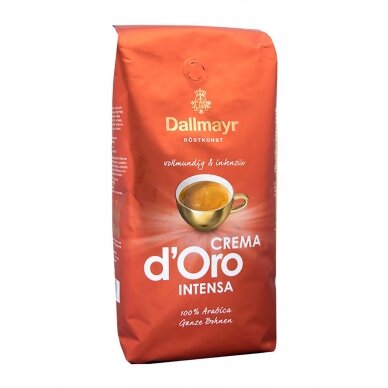 Kavos pupelės Dallmayr "CREMA Intensa d'Oro" 1kg.