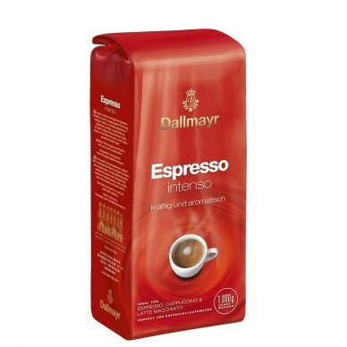 Kavos pupelės Dallmayr "Espresso Intenso" 1kg.