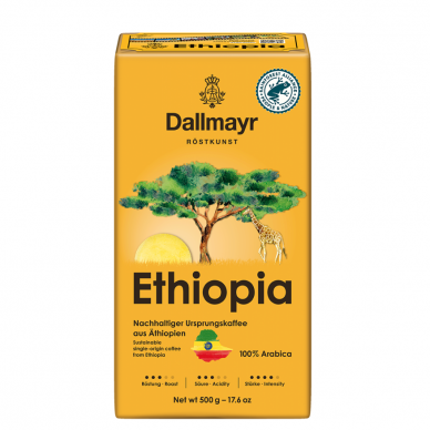 Malta kava Dallmayr "Ethiopia" 500 g.