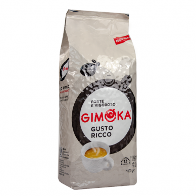 Kavos pupelės Gimoka "Gusto Ricco" 1kg.