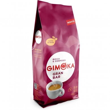 Kavos pupelės Gimoka "Gran Bar" 1kg.