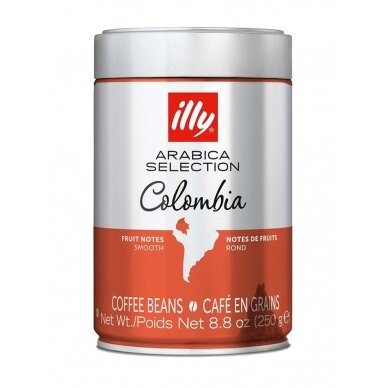 Kavos pupelės ILLY "Colombia" 250g.