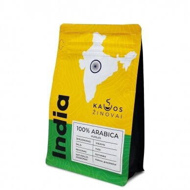 Kavos Pupelės India Plantation AA, 250 g 2