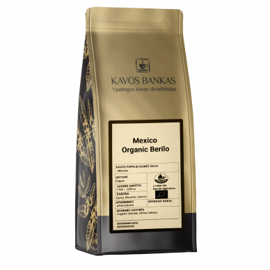 Kavos pupelės Kavos Bankas "Mexico Organic" 1kg