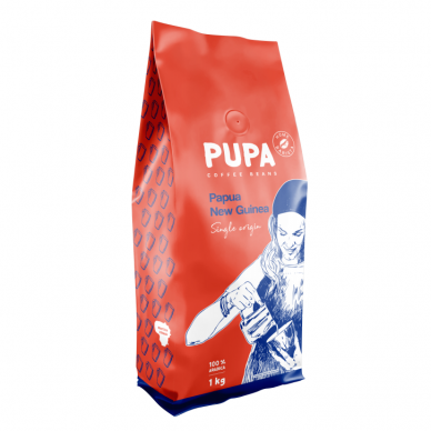 Kavos pupelės Kavos Bankas "Pupa Papua New Guinea Sigri" 1kg