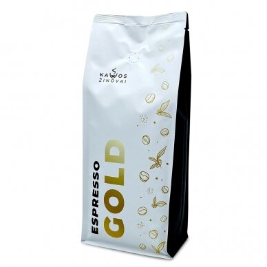 Kavos pupelės Kavos Žinovai "Espresso GOLD" 1kg 2