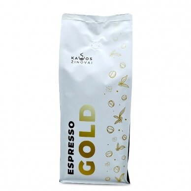 Kavos pupelės Kavos Žinovai "Espresso GOLD" 1kg 1