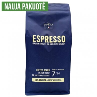 Kavos pupelės Kavos Žinovai Espresso Italiano, 1 kg 1