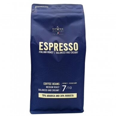 Kavos pupelės Kavos Žinovai Espresso Italiano, 1 kg 4