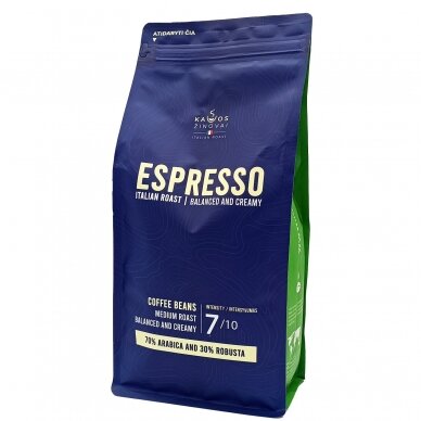 Kavos pupelės Kavos Žinovai Espresso Italiano, 1 kg 3