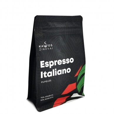 Kavos pupelės Kavos Žinovai "Espresso Italiano" 250g.