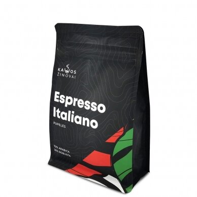 Kavos pupelės Kavos Žinovai Espresso Italiano, 250 g 2