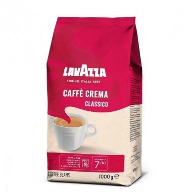 Kavos pupelės Lavazza "Classico Caffe Crema" 1kg