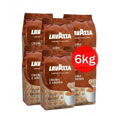 Kavos pupelės Lavazza "Crema e Aroma" 6kg