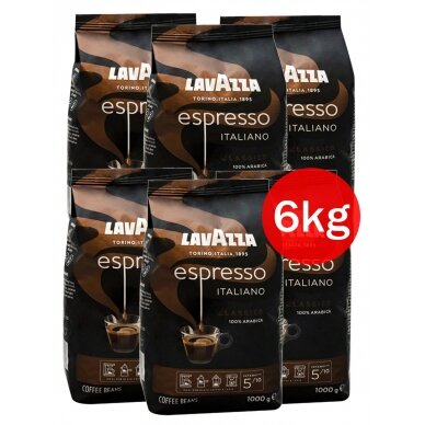 Kavos pupelės Lavazza "Espresso" 6kg