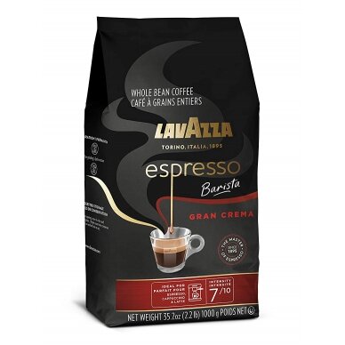 Kavos pupelės Lavazza Espresso Barista Gran Crema, 1 kg
