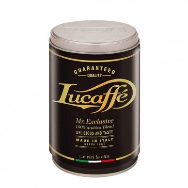Kavos pupelės Lucaffe "Mr. Exclusive" 250g.