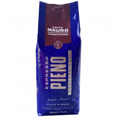 Kavos pupelės Mauro "Espresso Pieno Professional" 1kg