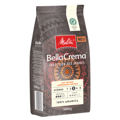 Kavos pupelės Melitta "BellaCrema Selection Jhares" 1kg