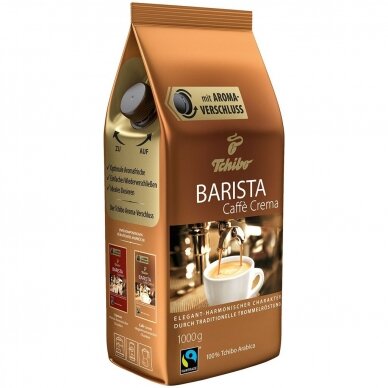 Kavos pupelės Tchibo "Barista Caffe Crema" 1 kg.