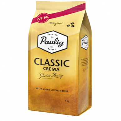 Kavos pupelės Paulig "Classic Crema" 1kg