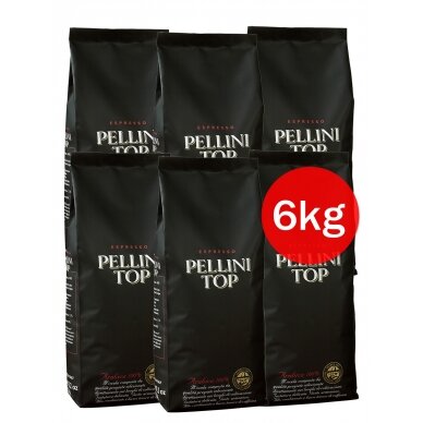 Kavos pupelės Pellini TOP, 6 kg