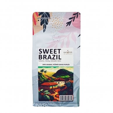 Kavos Pupelės "Sweet Brazil Single Origin" 250g. 1