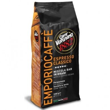 Kavos pupelės Vergnano "Emporio" 1kg