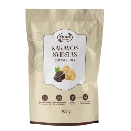 Kakavos sviestas Rūta, 100 g Kakavos sviestas Rūta, 100 g