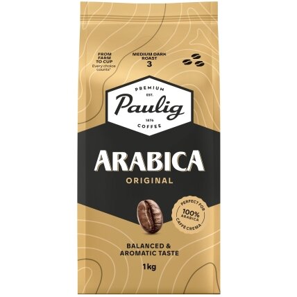 Kavos pupelės Paulig Arabica, 1 kg 1