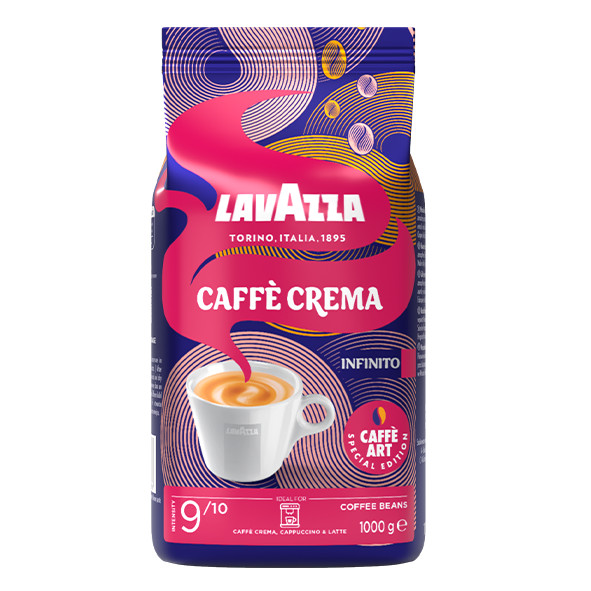 Kavos pupelės Lavazza Caffe Crema Infinito Art Edition, 1 kg