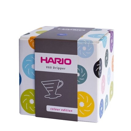 Keraminis kavinukas Hario V60-02, šviesiai mėlynas +40 filtrų 2 Keraminis kavinukas Hario V60-02, šviesiai mėlynas +40 filtrų 2