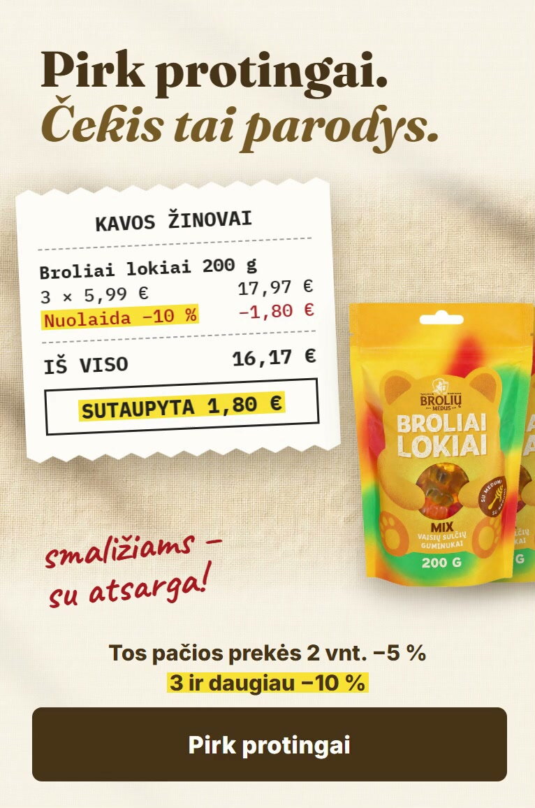 Pirk pigiau - MEDUS