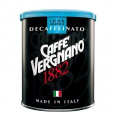 Malta kava be kofeino Vergnano "Decaffeinated" 250g.