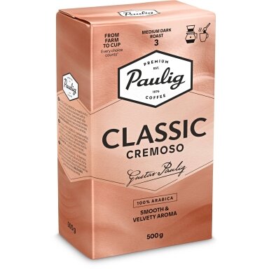 Malta kava Paulig Classic Cremoso, 500 g