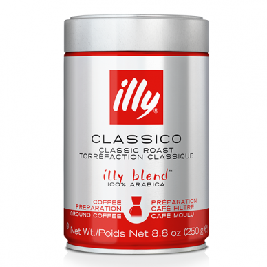 Malta kava ILLY Drip Classico, 250 g