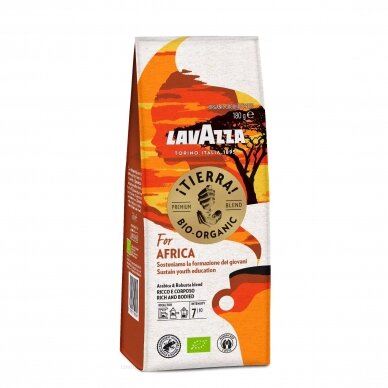 Malta kava LavAzza "Bio-Organic for Africa" 180g.