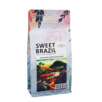 Kavos pupelės Sweet Brazil Single Origin, 250 g