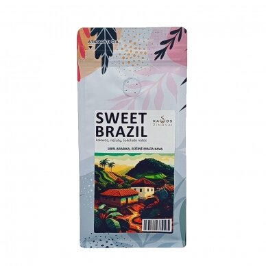 Kavos pupelės Sweet Brazil Single Origin, 250 g 2