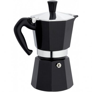 Moka kavavirė Bialetti „Moka Express 6 cup Black“ 270ml 1