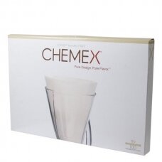 Popieriniai filtrai Chemex 1-3 cup, 100vnt.