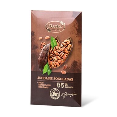 Rūta Juodasis šokoladas 85% 90 g
